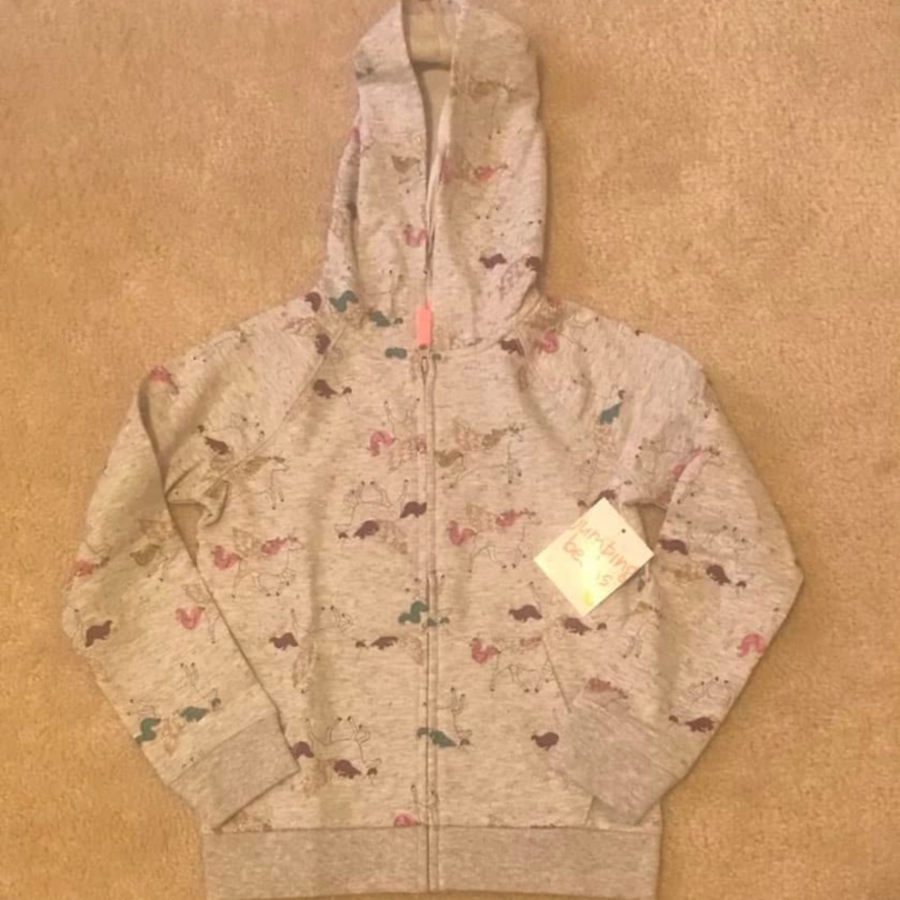Girls Unicorn Hoodie